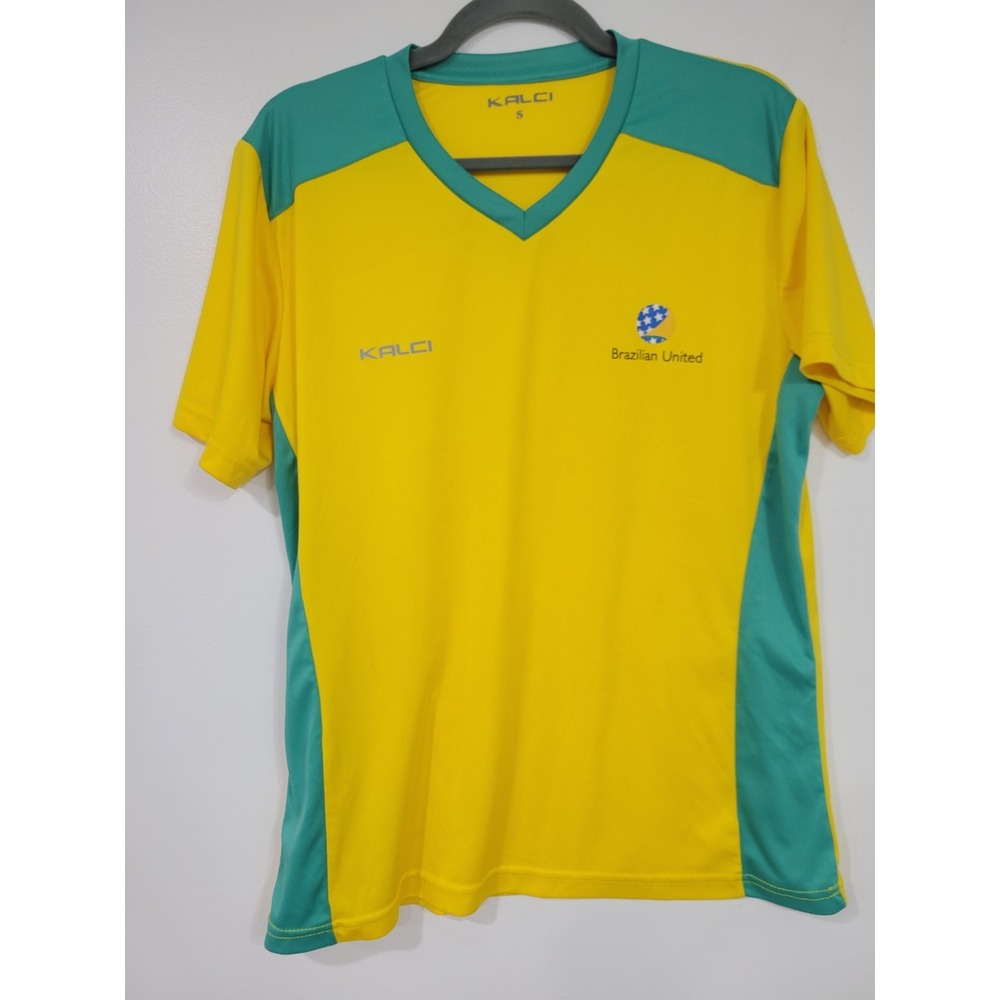 Brazilian United‎ Kalci Yellow Jersey Small